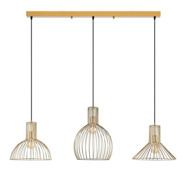Taklampa Halven Gold