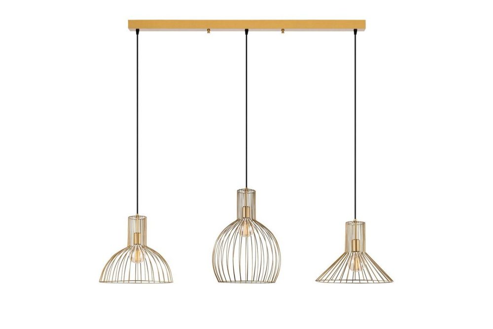 Taklampa Halven Gold