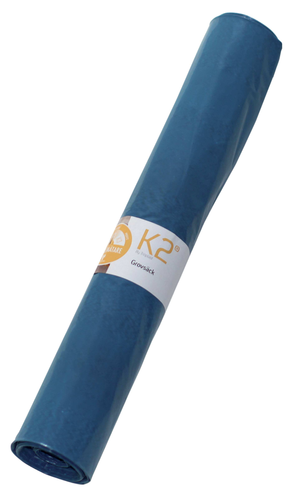 SOPSÄCK TRIOWORLD KX BLÅ/SVART 125L 10ST