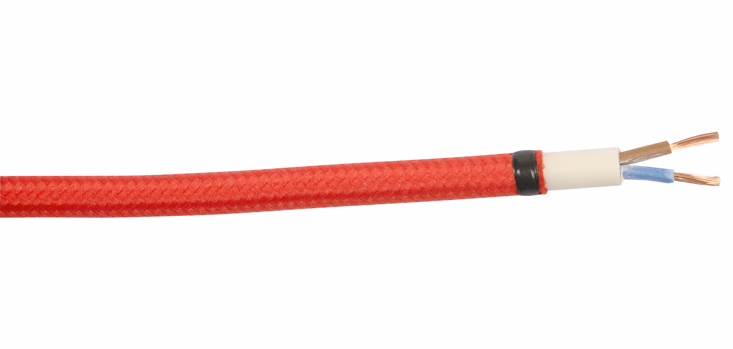 Kjøp Gelia Tekstilkabel SKK, 2 x 0,75 mm², rød, 3 meter