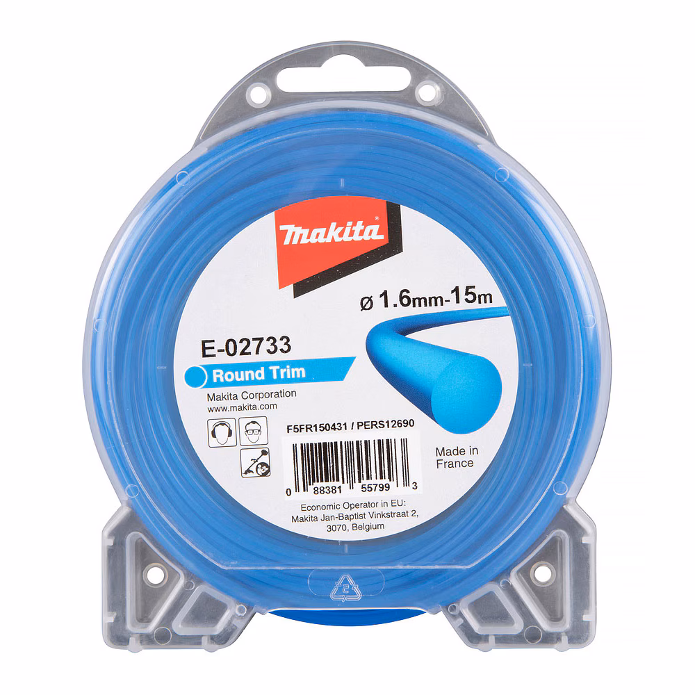 Kjøp Makita Trimmetråd rund E-02733 Nylon, 1,6 mm x 15 m