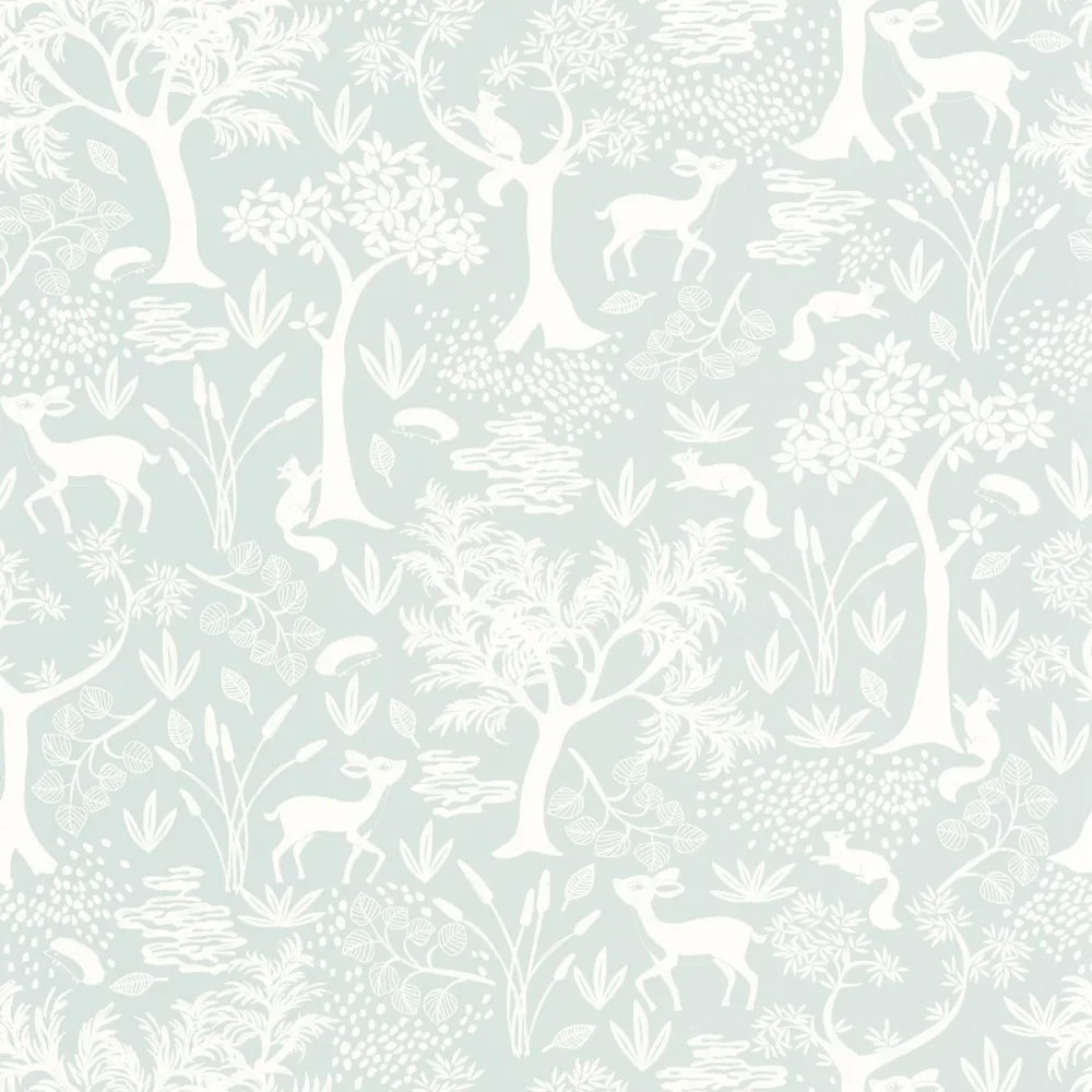 Once Upon A Time Poetic Forest Bleu Ciel Ouat88266548 Tapet | Stuvbutiken
