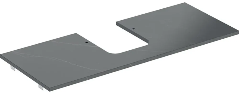Geberit ONE 505.105.00.1 Bänkskiva stengods Vit - Bild 2