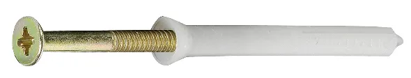 Sormat LIT Listplugg vit, 5x45 mm 10-pack