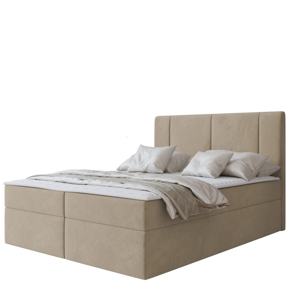 Salricus Sängpaket Kontinentalsäng 140x200 cm med Förvaring