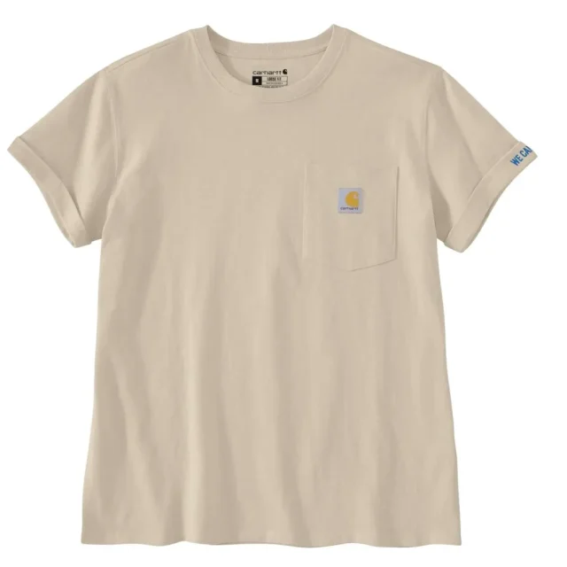 Carhartt Rosie 106903 T-shirt beige, dam Beige