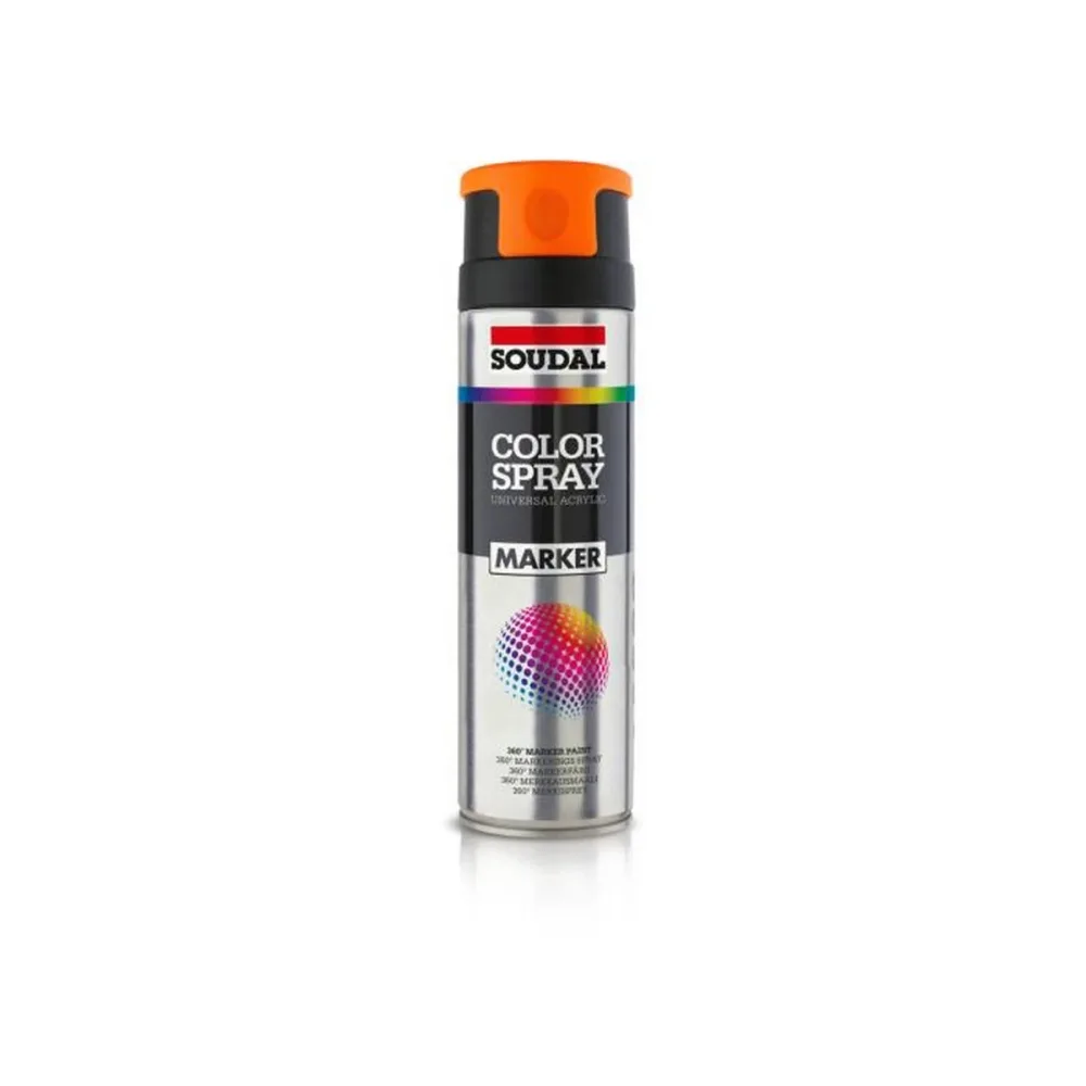 Markeringsfärg Color Spray Marker Vit, 500ml | Stuvbutiken