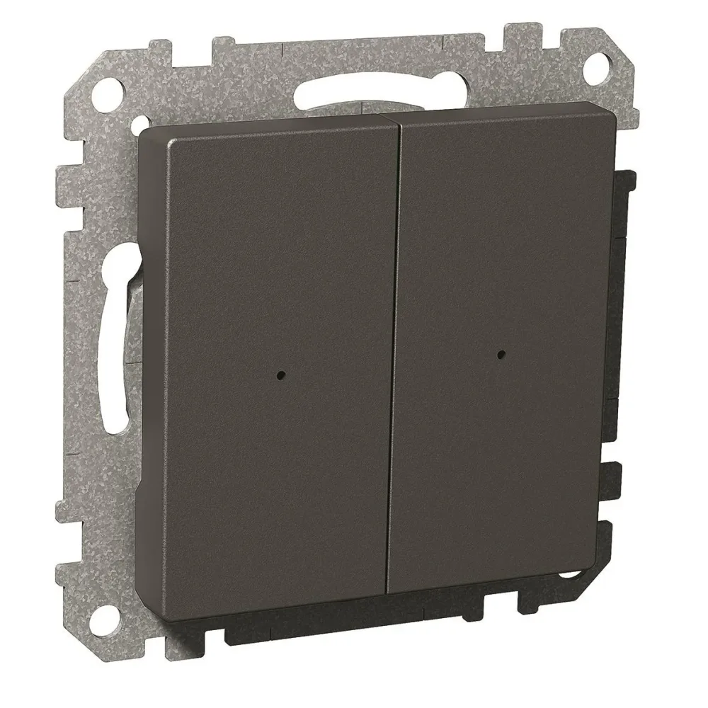 Schneider Electric Exxact KNX Vippa dubbel Antracit