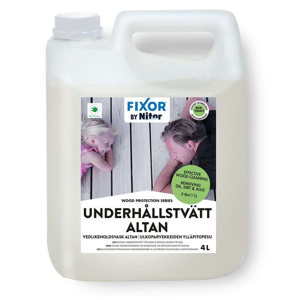 UNDERHÅLLSTVÄTT FIXOR WOOD CARE