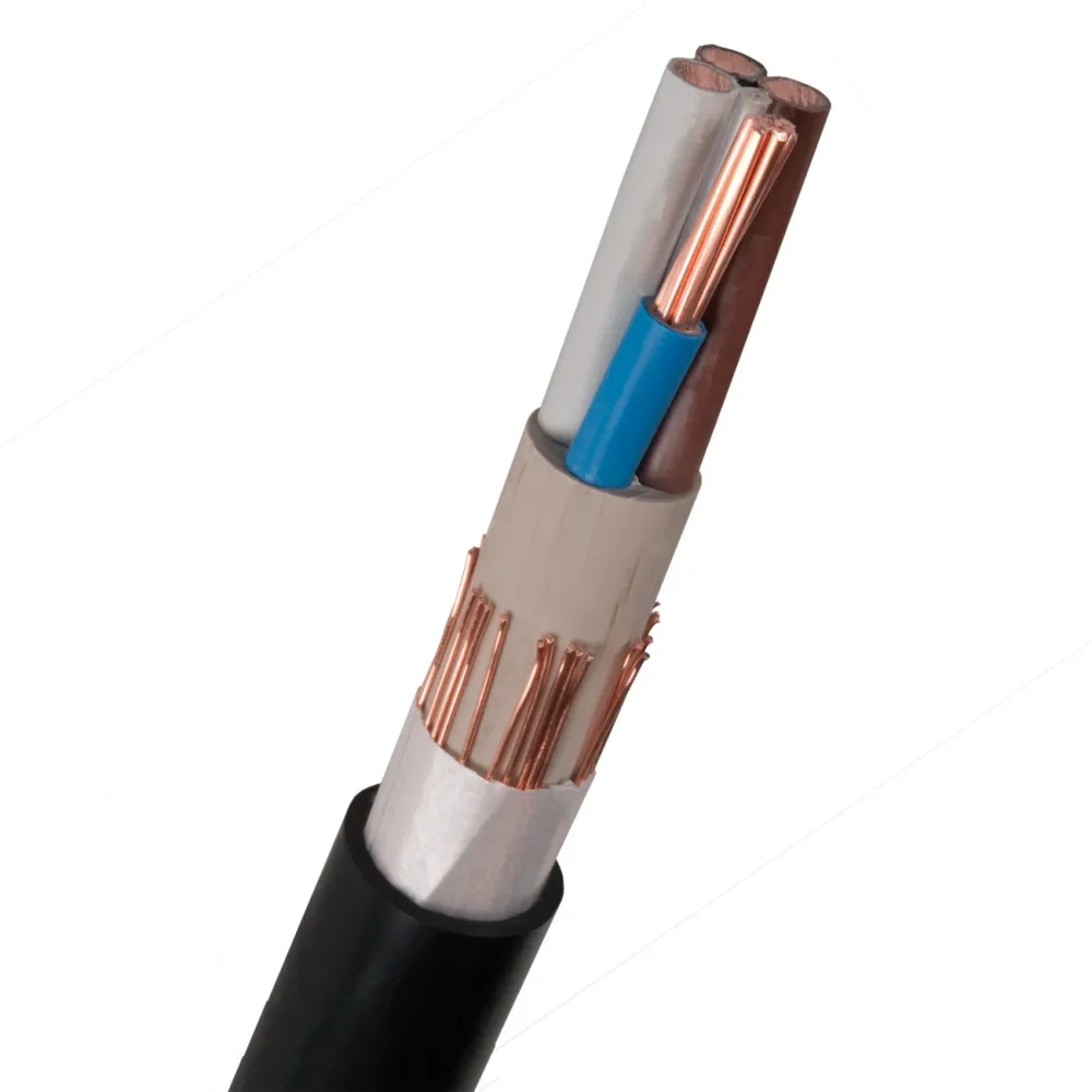 Nexans 15133398-201-05 Jordkabel FXQJ, 1 kV 4x6/6 mm², trumma 500 m - Bild 2