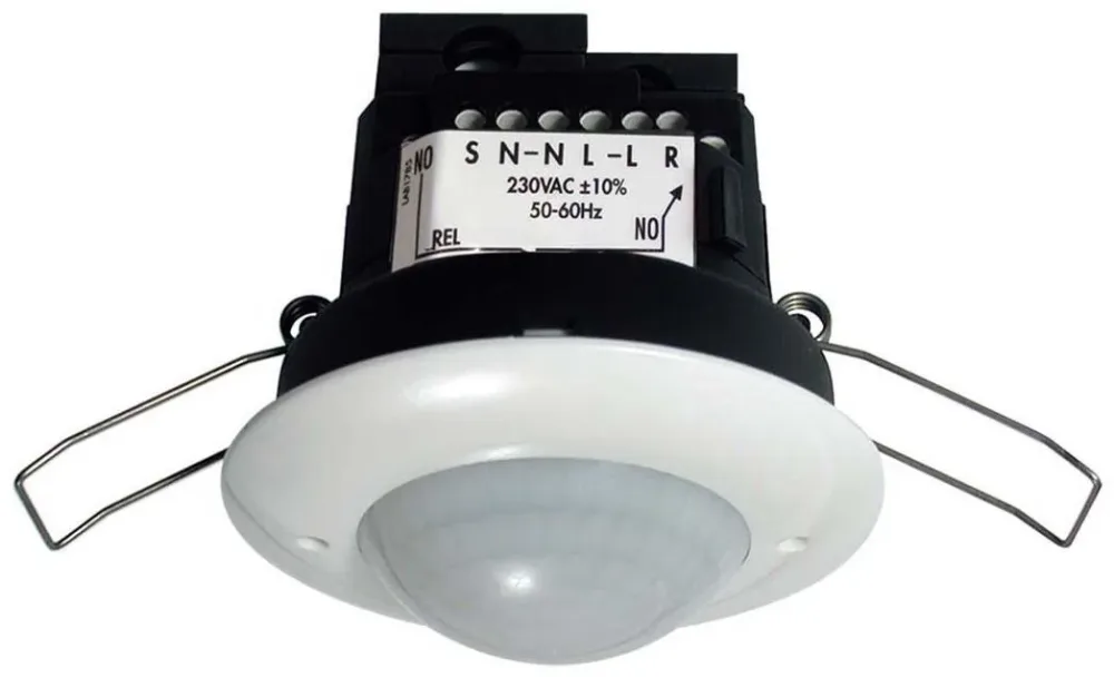 Rutab 1313552 Rörelsesensor 10-2000 lx, 230V, IP20 Ej för kapacitiv last