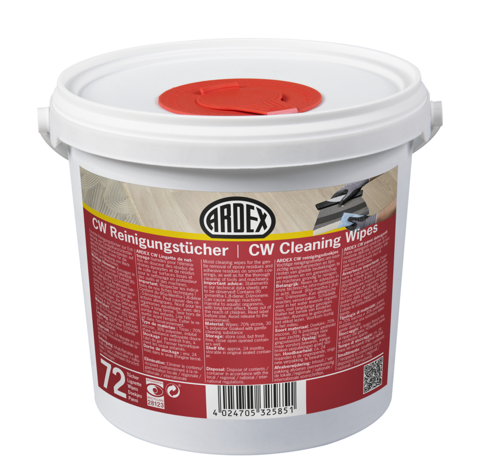 RENGÖRINGSSERVETTER ARDEX CW LIMBORTTAGNING