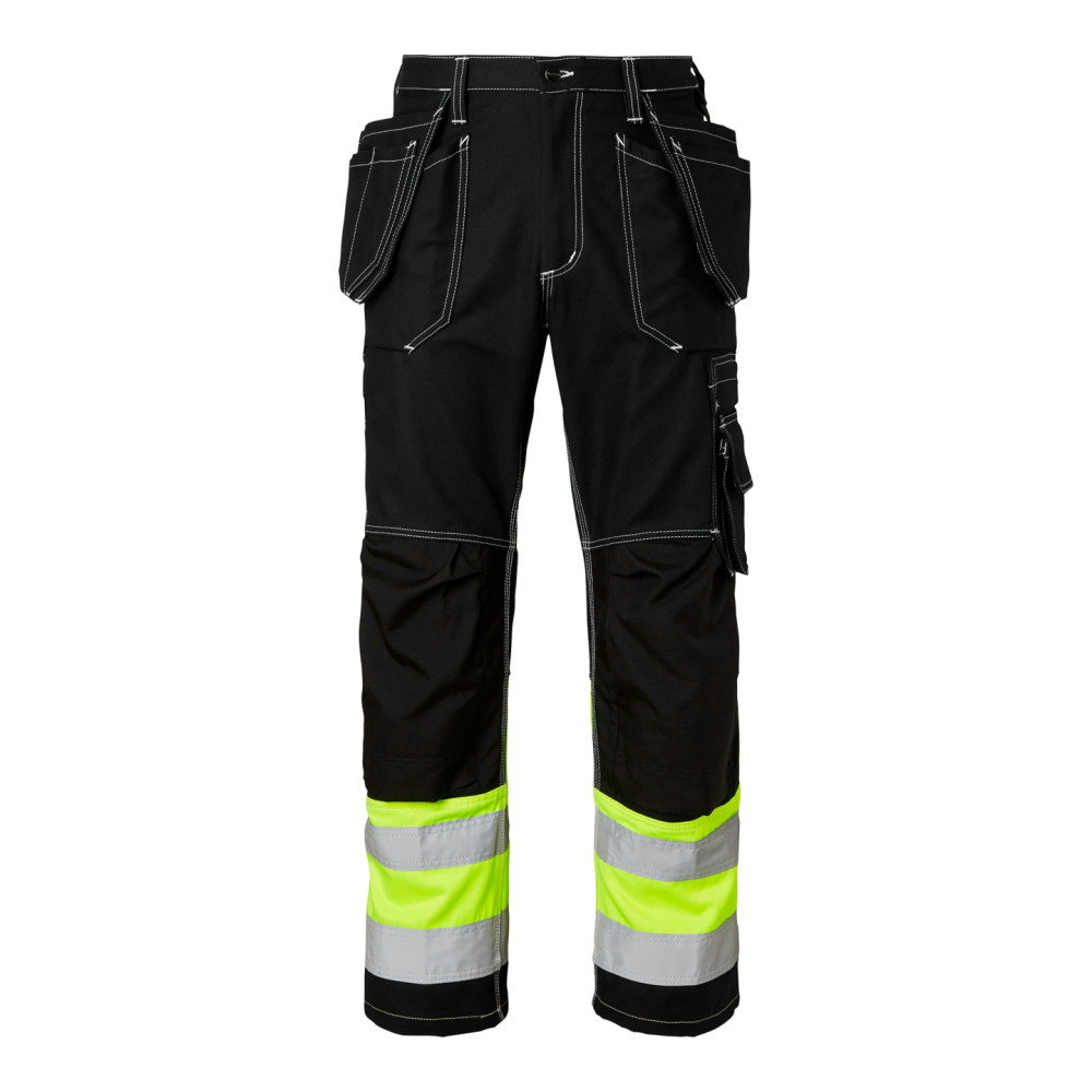 VARSELBYXA TOP SWEDE KLASS1 SV/GUL D120