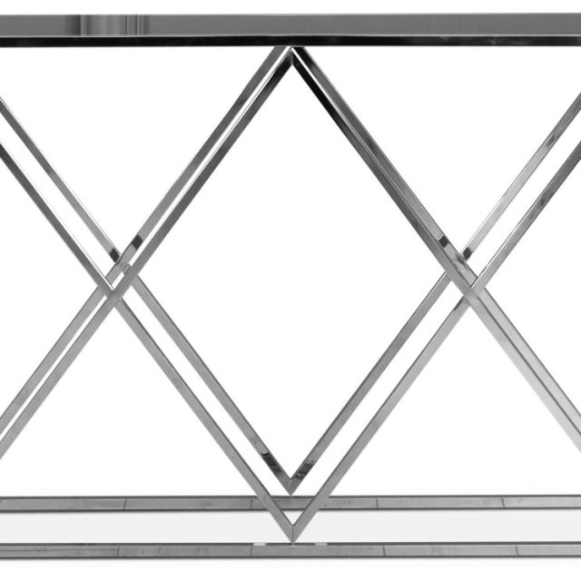 Maine konsolbord i krom
