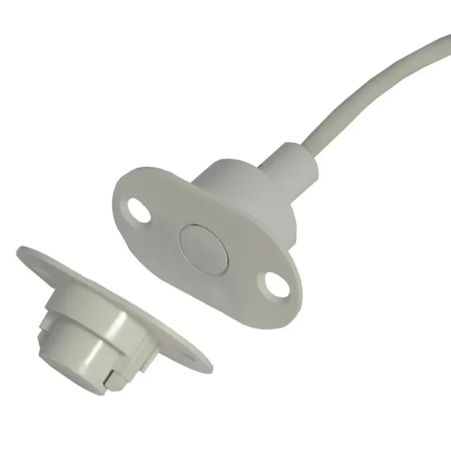 Alarmtech MC 340-S12-10 Magnetkontakt 1 öppnande kontakt, vattentät 10 m kabel