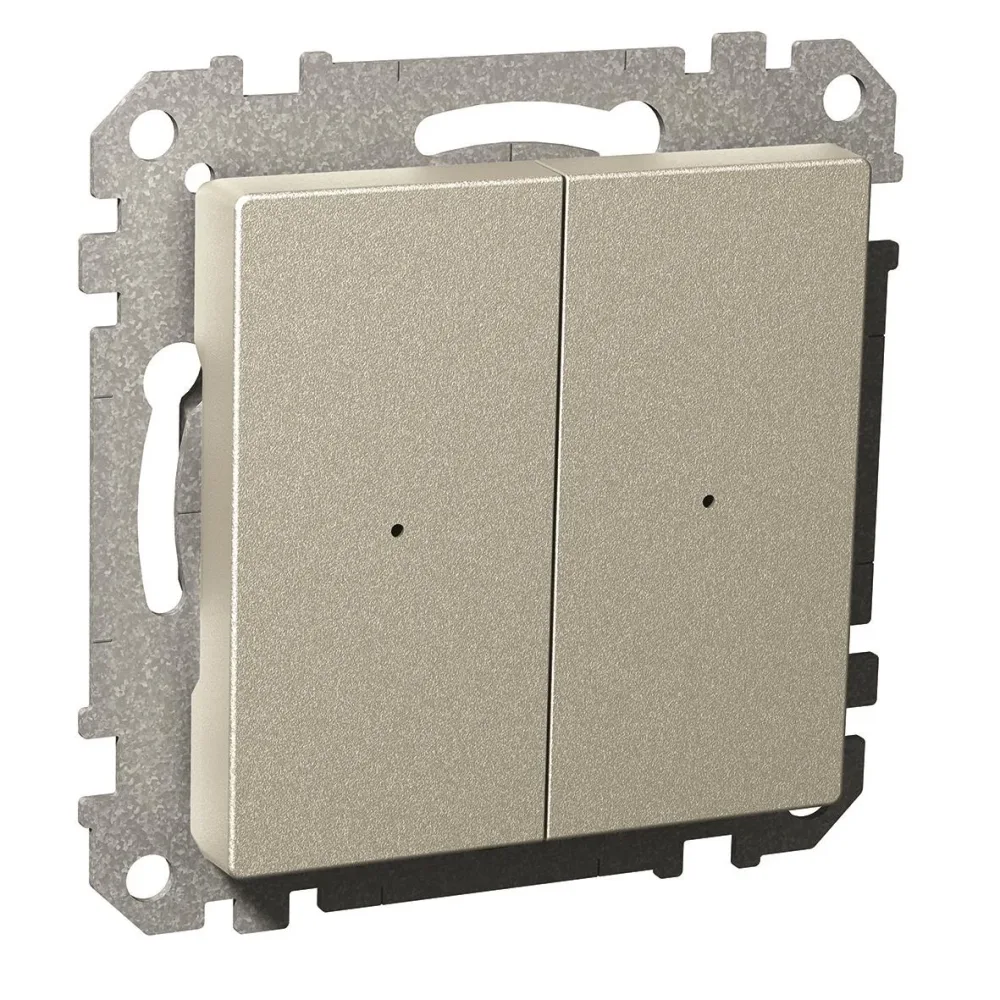 Schneider Electric Exxact KNX Vippa dubbel Antracit - Bild 2