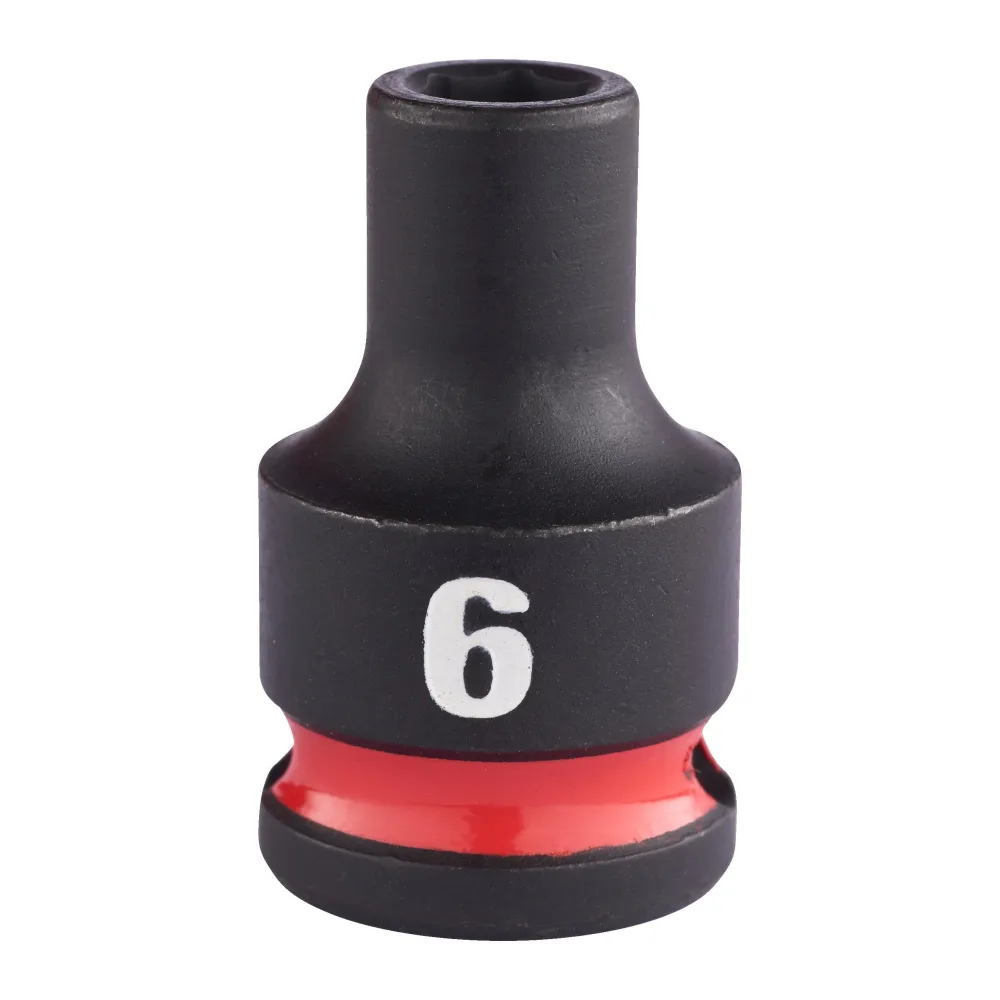 Milwaukee 4932480270 Krafthylsa 3/8", SHOCKWAVE, standard 13 mm