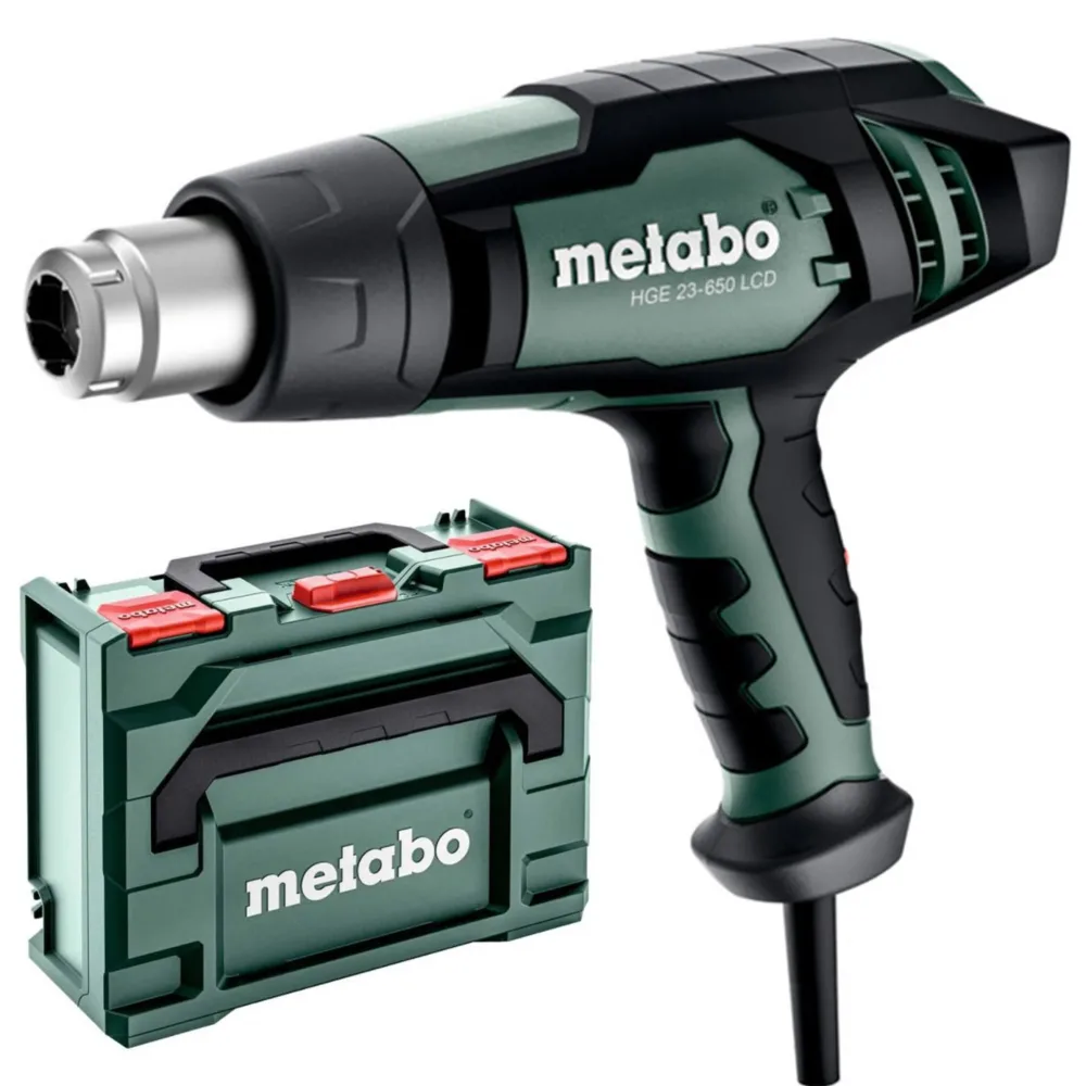 Metabo HGE 23-650 Varmluftspistol med väska, 2300 W
