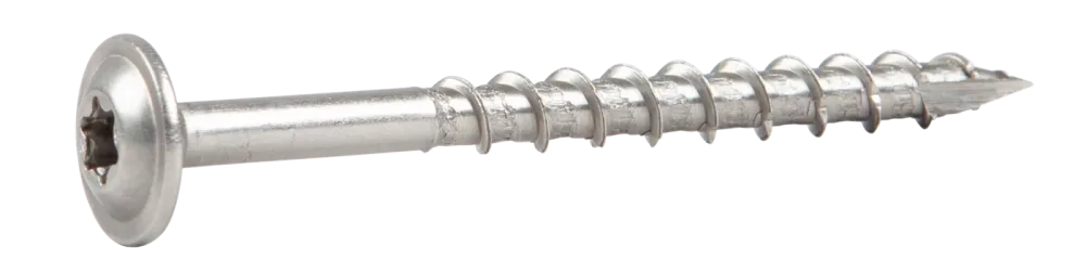 ESSVE 113357 Träskruv WAF, 10 mm Ø, A4 90 mm, 25-pack - Bild 2