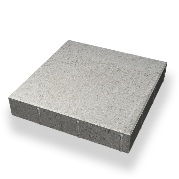 MARKPLATTA BENDERS SLÄT GRÅ 42X42X8, GRÅ 420X420X80MM
