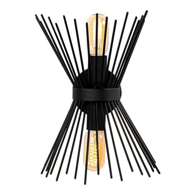 Vägglampa Afroz Svart