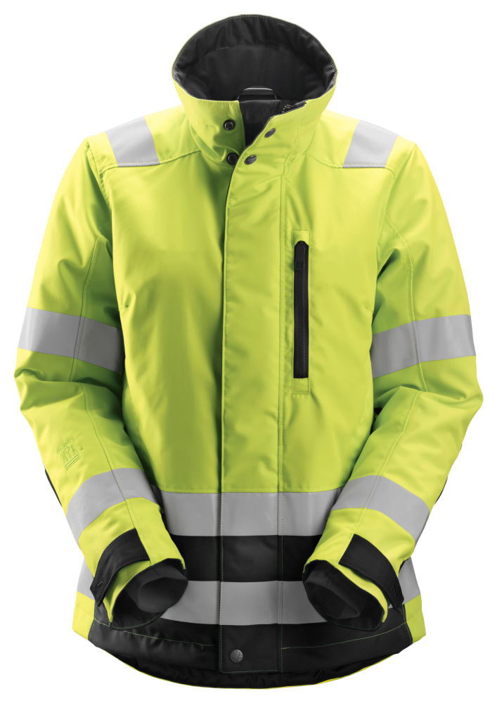 DAMJACKA SNICKERS WORKWEAR 37.5 HV KL2/3, GUL/SVART STL XS R