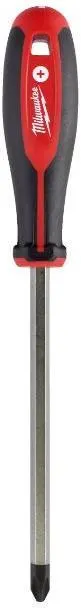 Milwaukee Tri-Lobe Skruvmejsel 3-sidigt antirullhandtag PH2 x 125 mm