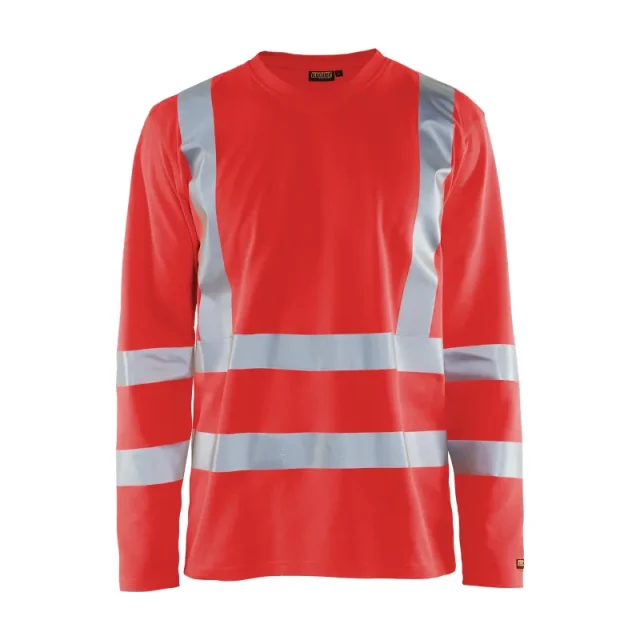 Blåkläder 3381-1070 Långärmad T-shirt varsel klass 3 XL
