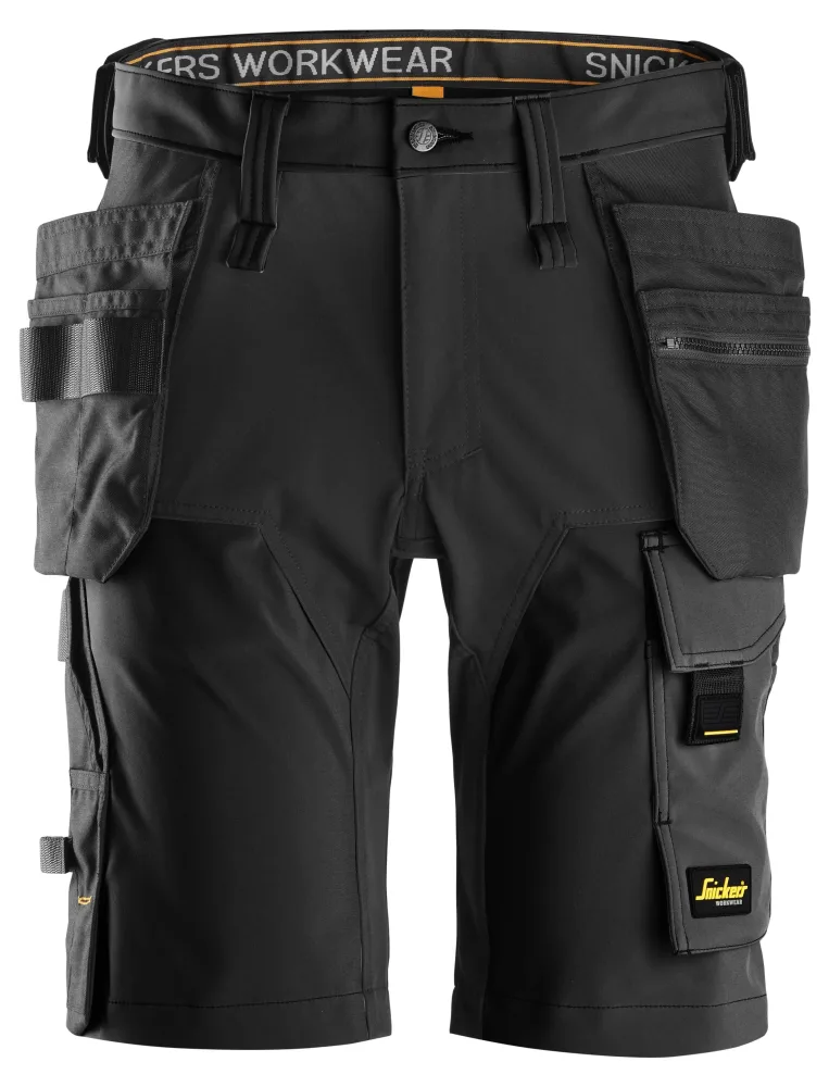 Snickers Workwear 6175 Fullstretchshorts svart 52