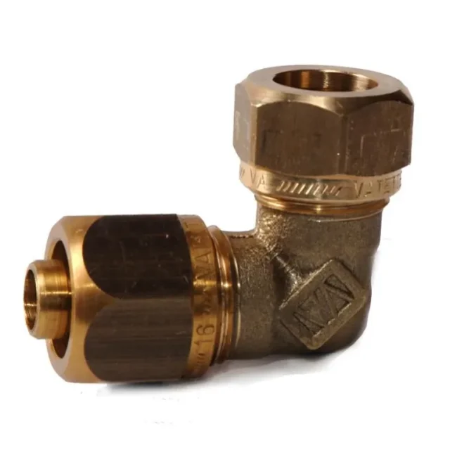 Gustavsberg FG0440605 Vinkelkoppling 16X2.0-2.2, M22x1,5 16XCU15