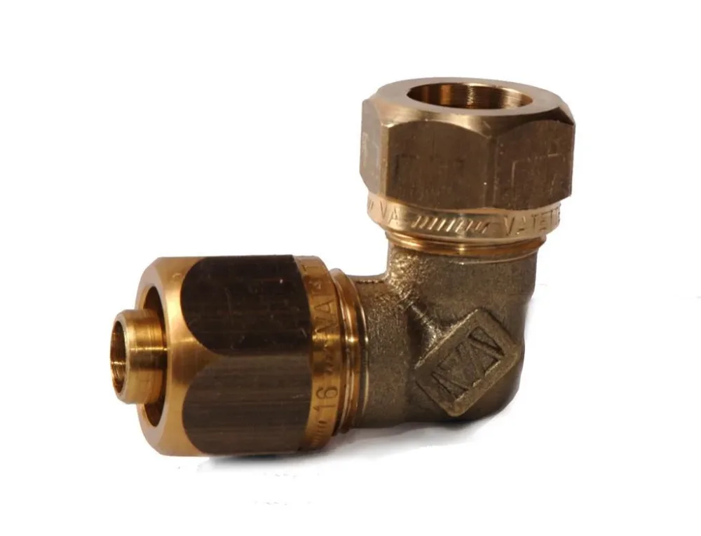 Gustavsberg FG0440605 Vinkelkoppling 16X2.0-2.2, M22x1,5 16XCU15