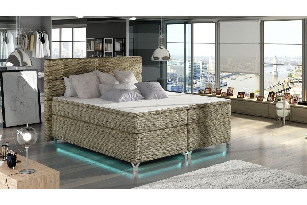 Rodgerez Ramsäng 160x200 cm Beige