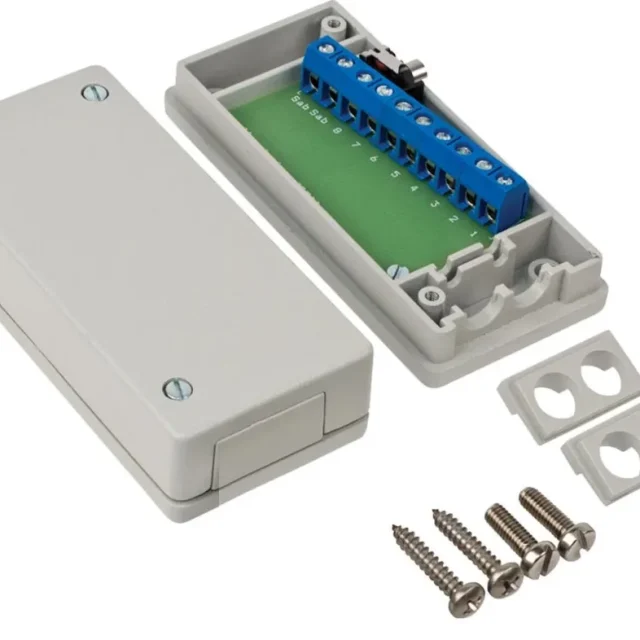Alarmtech JB 50 Kopplingsdosa metall, 10-polig