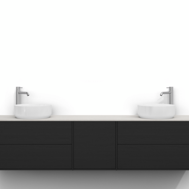 EPOS SVEDBERGS TVÄTTSTÄLLSSKÅP 200SV.ASK 2+1+2L PSH, 2+1+2L PUSH 199X45X45CM