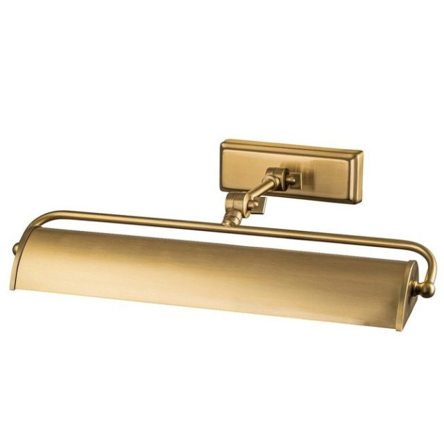 Tavelbelysning Elstead Lighting Winchfield 445x127x318 mm, Åldrad mässing