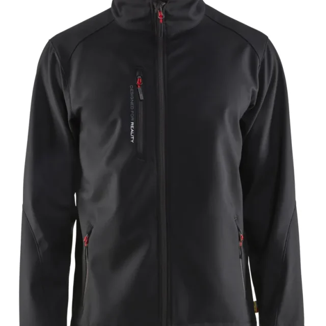 Blåkläder 4752-2516 Softshelljacka svart 4XL