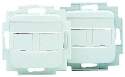 ABB FOT5030 Fästram med centrumplatta 2 x RJ45, Systimax