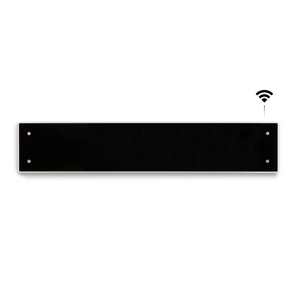 Adax Clea L08WT Elradiator 800W, 400V, Wi-fi Vit - Bild 2