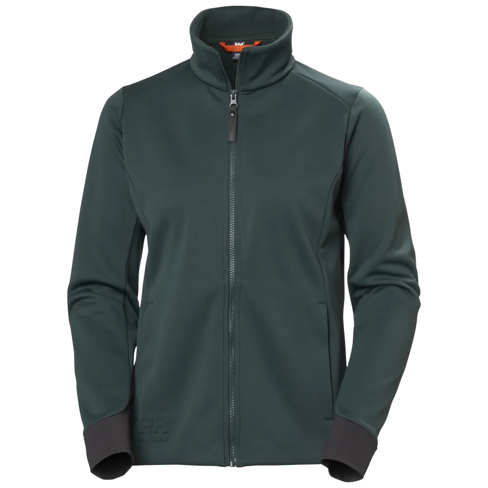 Helly Hansen Workwear Tech 72381_450 Fleecejacka grön, dam M