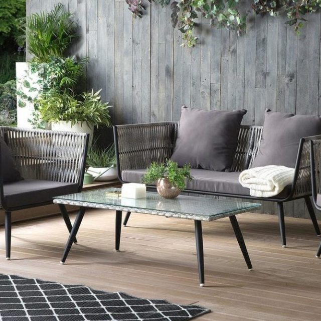 Ragusa Loungegrupp Utomhus 156 cm