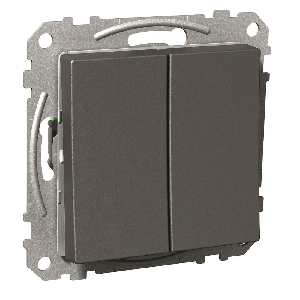 Schneider Electric Exxact Strömbrytare antracit Trapp - Bild 2