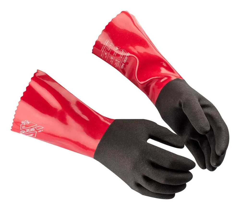 Guide Gloves 9401 Handske nitril, oljetät, virus 9