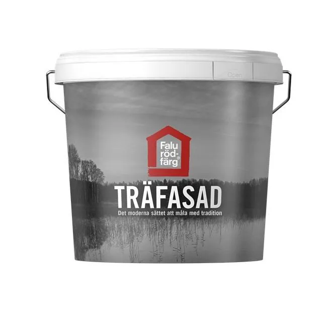 Falu Rödfärg Träfasad Fasadfärg helmatt Ockra