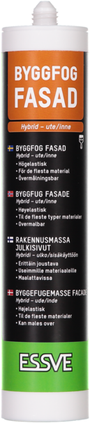 BYGGFOG FASAD BETONGGRÅ 300ML