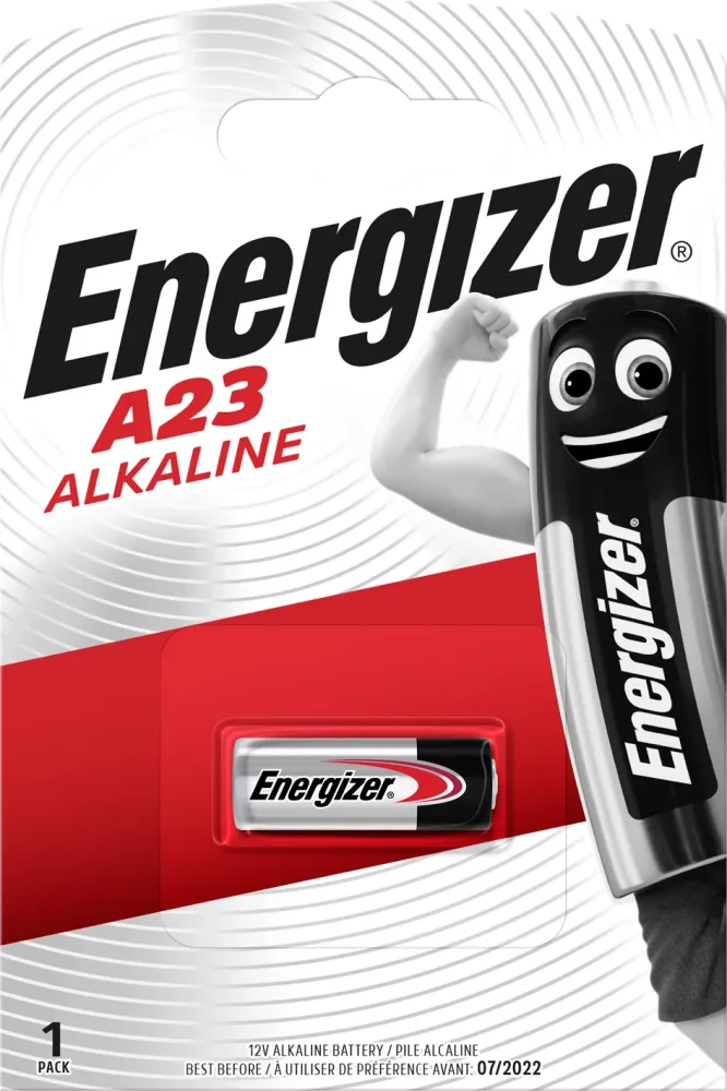Energizer Alkaline Batteri alkaliskt, A23, 12 V