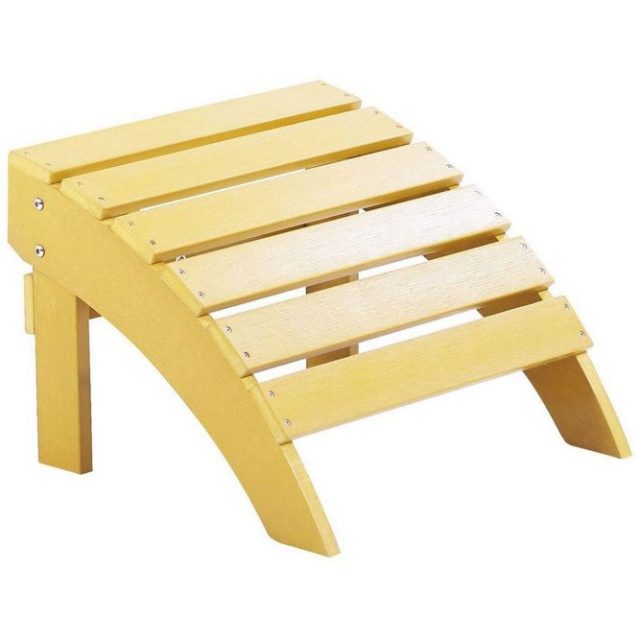 Fotstöd Adirondack Gul