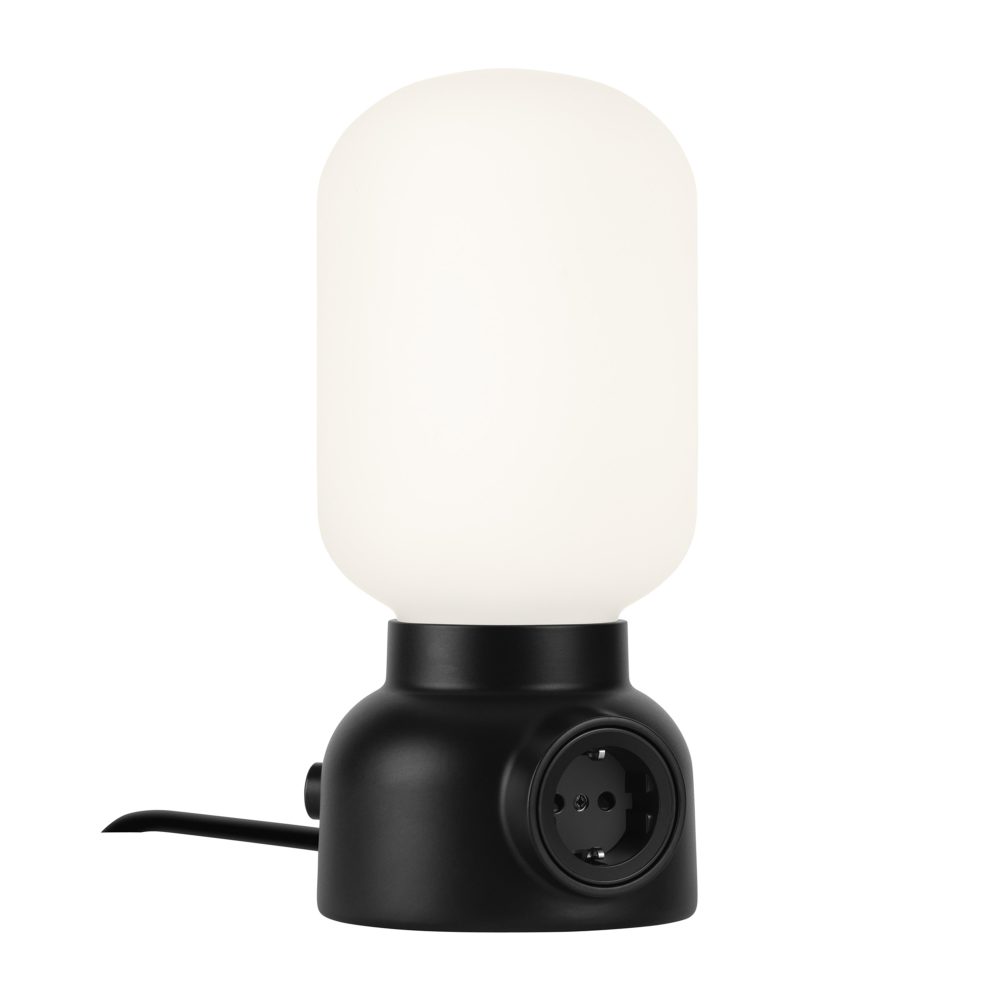 Plug Lamp bordslampa, Svart