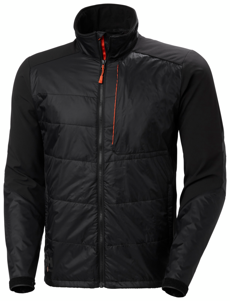 JACKA HELLY HANSEN 73233 KENSINGTON SVA 3XL, HYBRID SVART