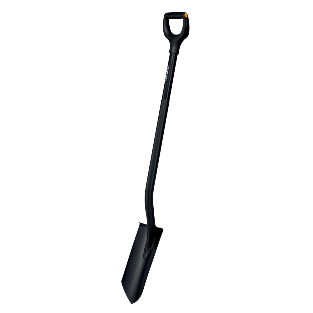 DRÄNERINGSSPADE FISKARS PRO ERGONOMIC, SVART