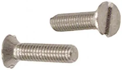 Schäfer & Peters 09634425 Spårskruv M4 MFS A4, DIN 963 A M4 x 25 mm, 500-pack